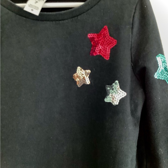 Sequin Stars Sweat Shirt - Picture 2 of 10